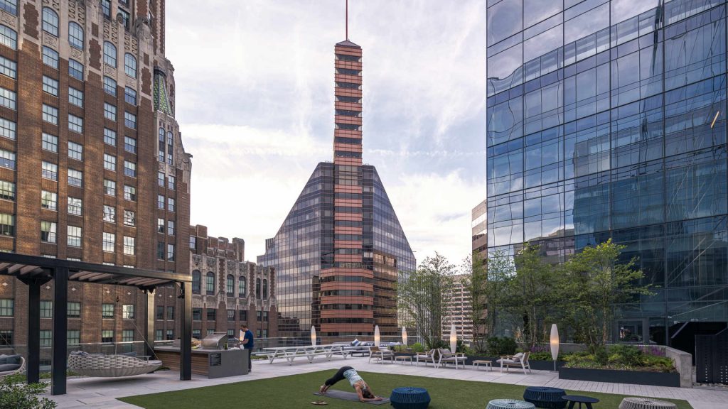 luminary baltimore apartments view
